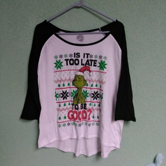 Tops - The Grinch Stole Christmas Long Sleeve Top